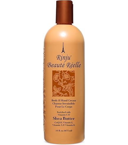 Amazon.com : Rinju Beaute Reelle Body & Hand Cream 16 oz : Beauty